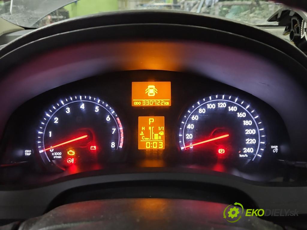 Toyota Avensis III T27 2009-2018 2.0 16V 152KM automatic 112 kW 1987 cm3 5- prístrojovka/ budíky 83800-05L41 (Prístrojové dosky, displeje)