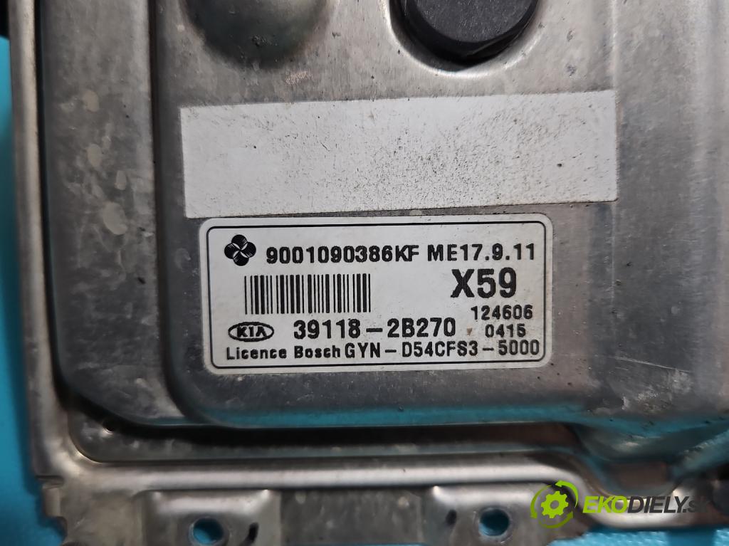 Kia Venga 1.4 16V 90 HP manual 66,2 kW 1396 cm3 5- riadiaca jednotka motora 39118-2B270