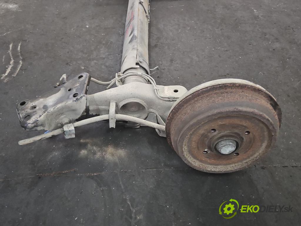 Peugeot 207 1.4 8V 73 hp manual 54 kW 1360 cm3 5- zadní výztuha  (Výztuhy zadní)