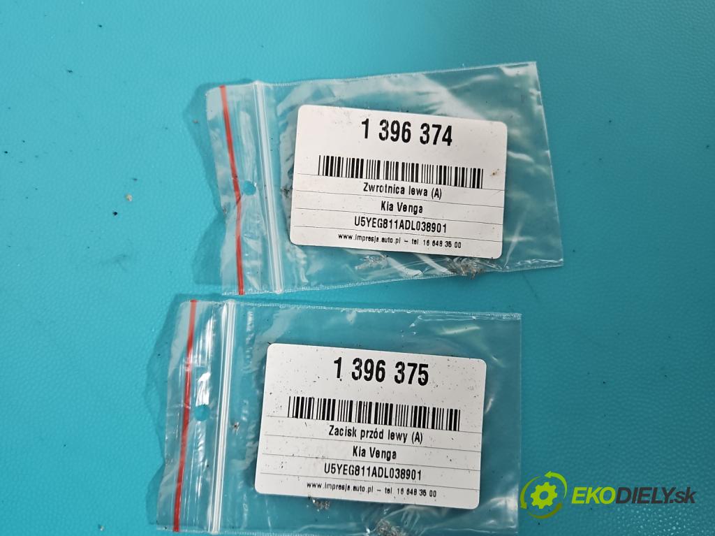 Kia Venga 1.4 16V 90 HP manual 66,2 kW 1396 cm3 5- náboj ľavé (Náboje)
