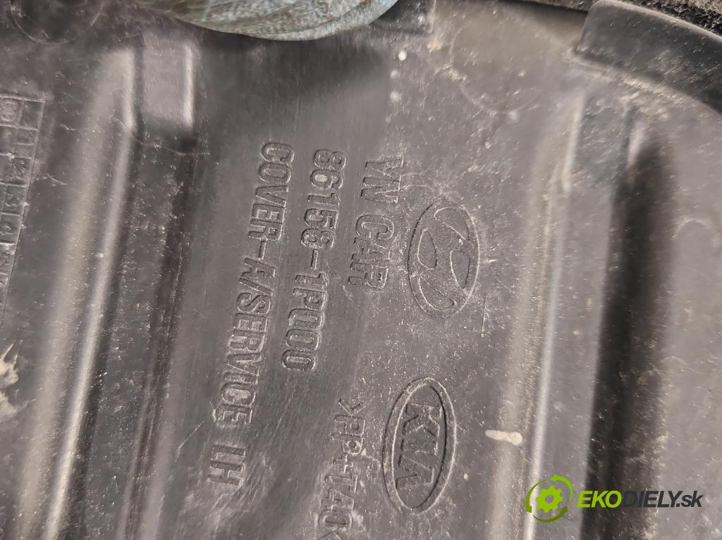 Kia Venga 1.4 16V 90 HP manual 66,2 kW 1396 cm3 5- torpédo 86158-1P000 (Torpéda)