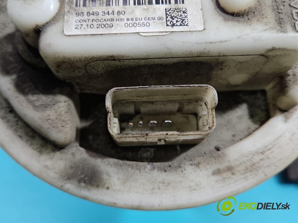 Peugeot 207 1.4 8V 73 hp manual 54 kW 1360 cm3 5- čerpadlo paliva 9684934480