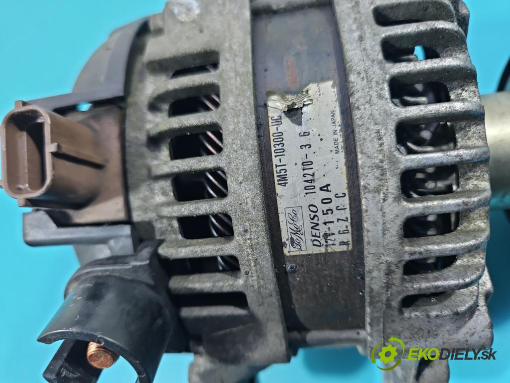 Ford Focus Mk2 2004-2011 1.8 tdci 116 HP manual 85 kW 1753 cm3 4- Alternator 4M5T-10300-UC (Alternátory)