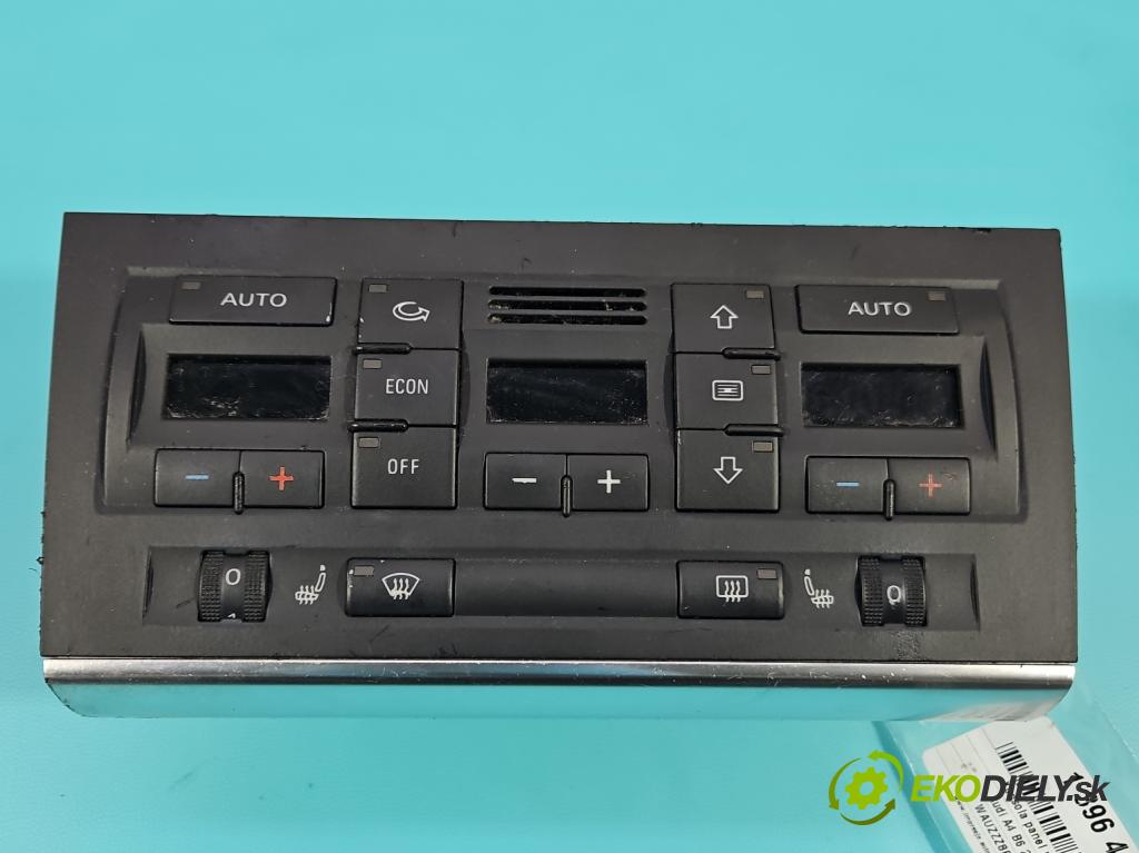 Audi A4 B6 2000-2004 1.6 103 HP manual 76 kW 1595 cm3 4- panel kúrenia 8E0820043J