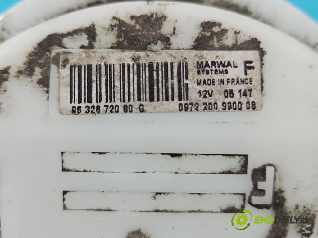 Citroen C4 I 2004-2011 1.6 16V 109 hp manual 80 kW 1587 cm3 5- čerpadlo paliva 9632672080