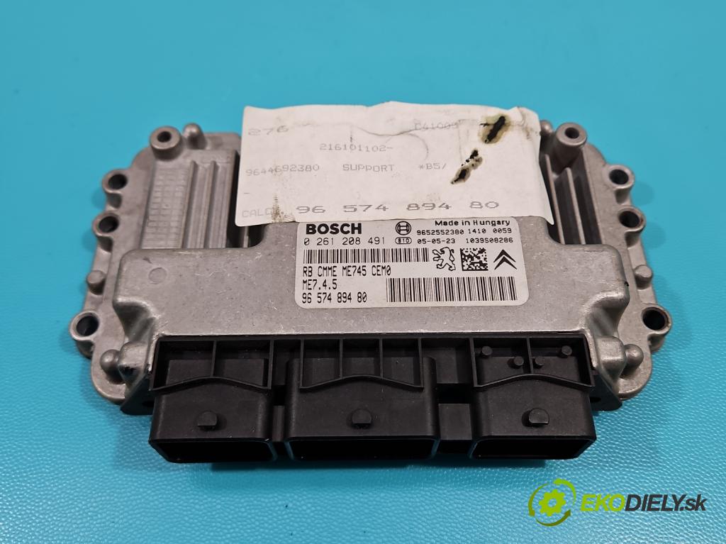 Citroen C4 I 2004-2011 1.6 16V 109 HP manual 80 kW 1587 cm3 5- riadiaca jednotka motora 0261208491
