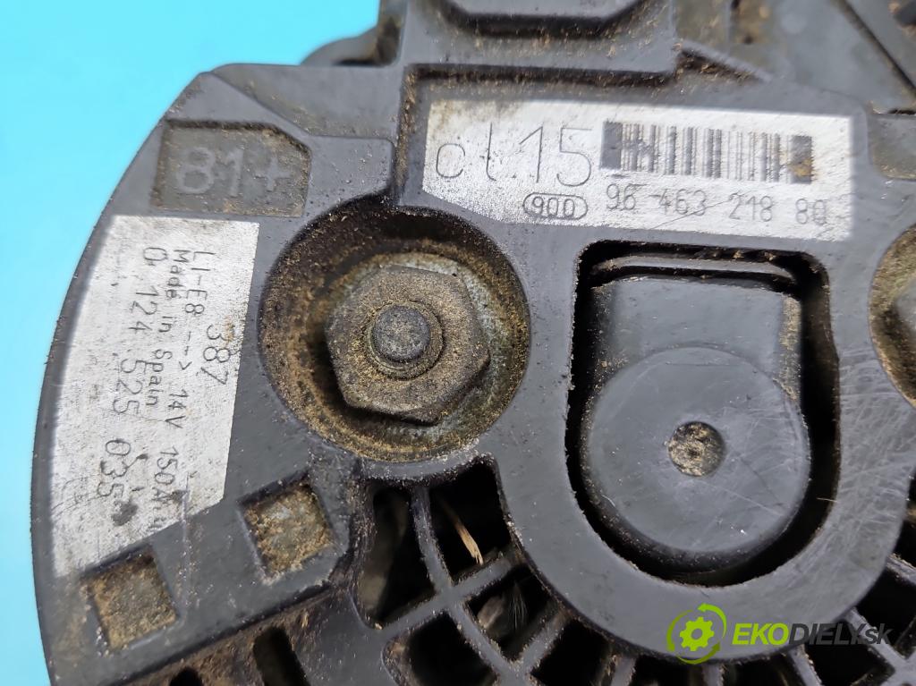 Peugeot 406 2.0 hdi 109 HP manual 80 kW 1997 cm3 4- Alternator 9646321880 (Alternátory)