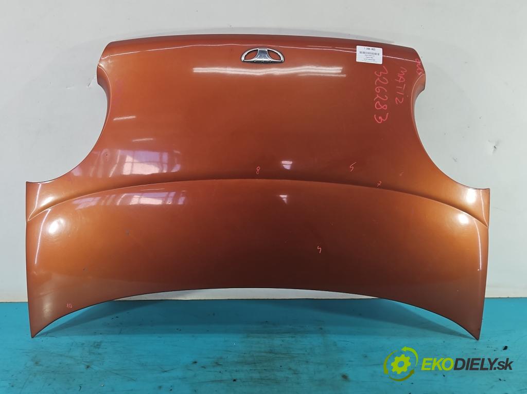 Daewoo Matiz 0.8 52 HP manual 38 kW 796 cm3 5- kapota predná