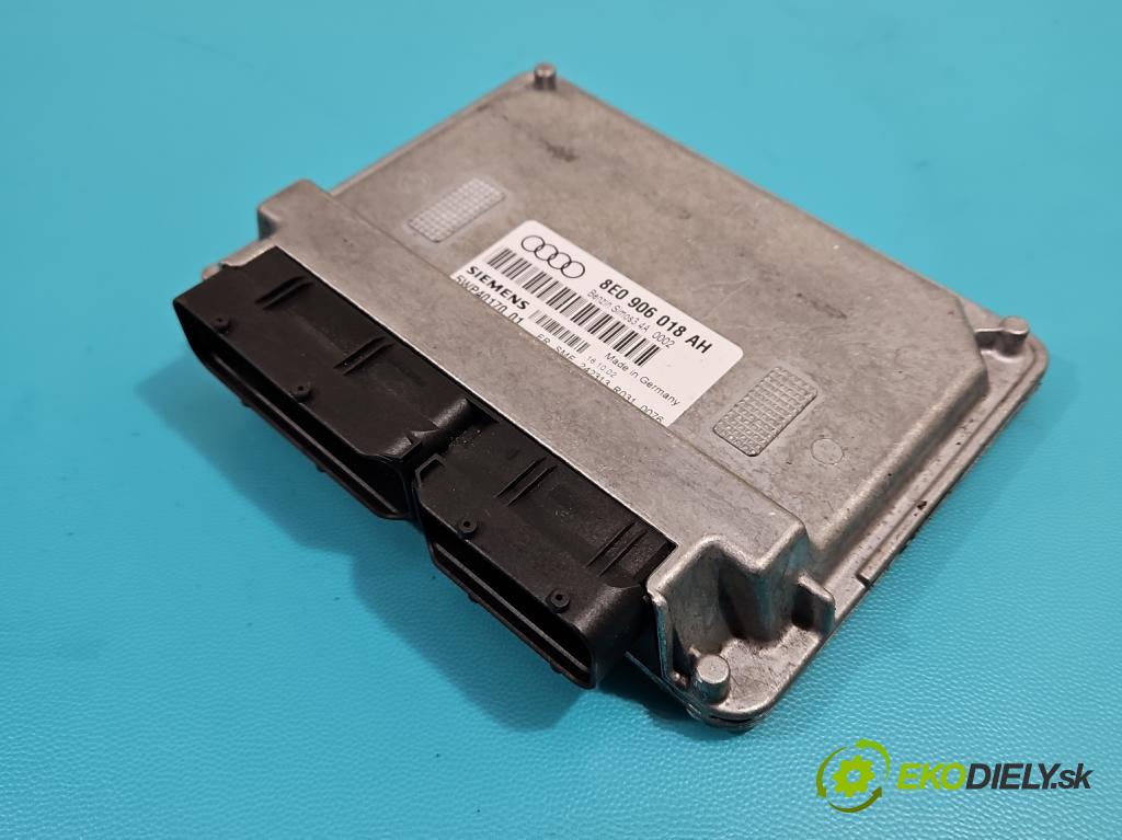 Audi A4 B6 2000-2004 1.6 103 hp manual 76 kW 1595 cm3 4- řídící jednotka motoru 8E0906018AH