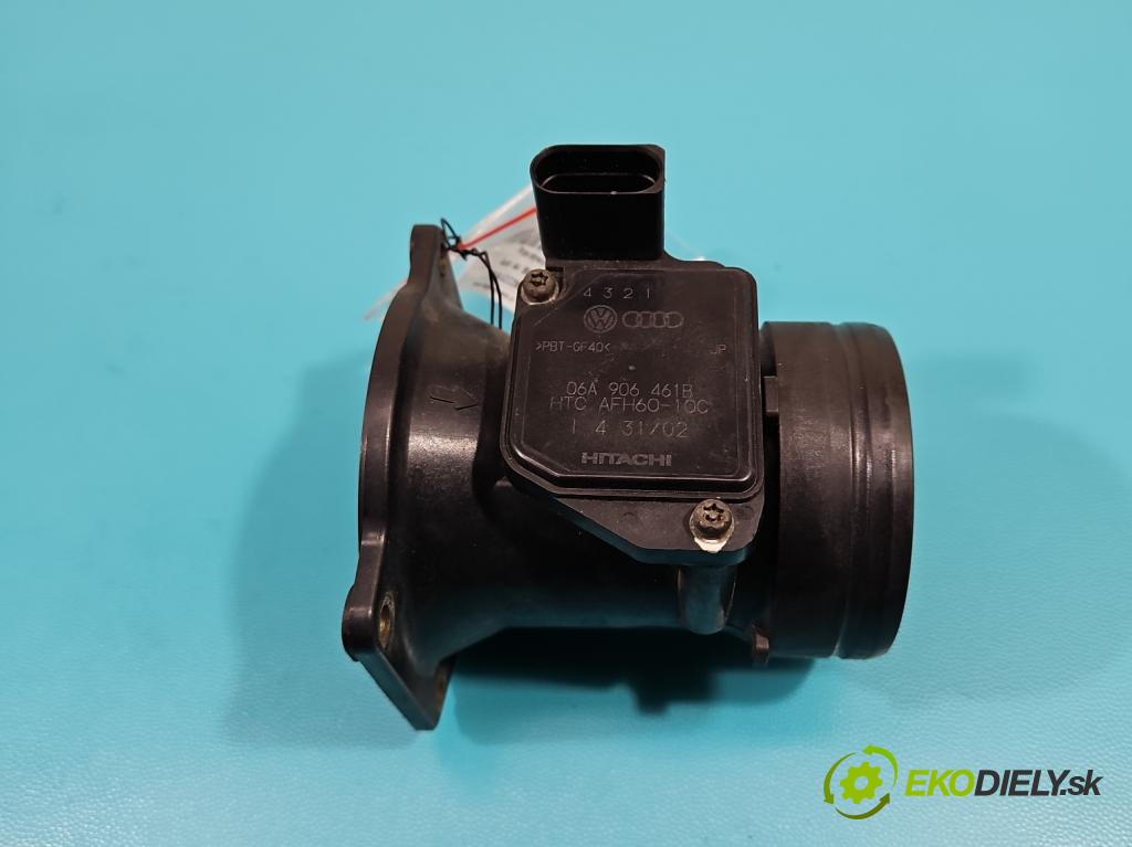 Audi A4 B6 2000-2004 1.6 103 HP manual 76 kW 1595 cm3 4- průtokoměr: 06A906461B (Váhy vzduchu)