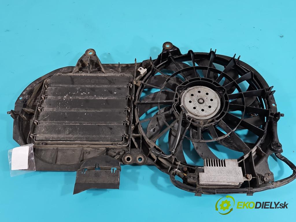 Audi A4 B6 2000-2004 1.6 103 HP manual 76 kW 1595 cm3 4- Ventilátor chladiča 8E0121205Q