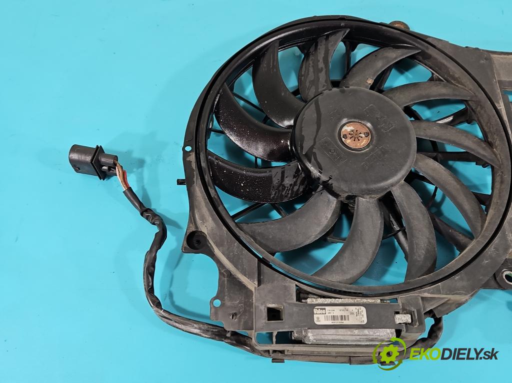 Audi A4 B6 2000-2004 1.6 103 HP manual 76 kW 1595 cm3 4- Ventilátor chladiča 8E0121205Q