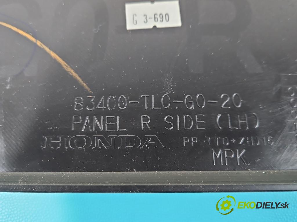 Honda Accord VIII 2008-2015 2.0 VTEC 156 HP automatic 115 kW 1997 cm3 4- operadlo 83400-TL0-G0-20 (Lakťové opierky)