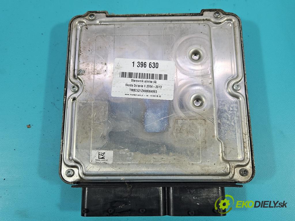Skoda Octavia II 2004-2013 1.9 tdi 105 HP manual 77 kW 1896 cm3 5- riadiaca jednotka motora 03G906016DJ