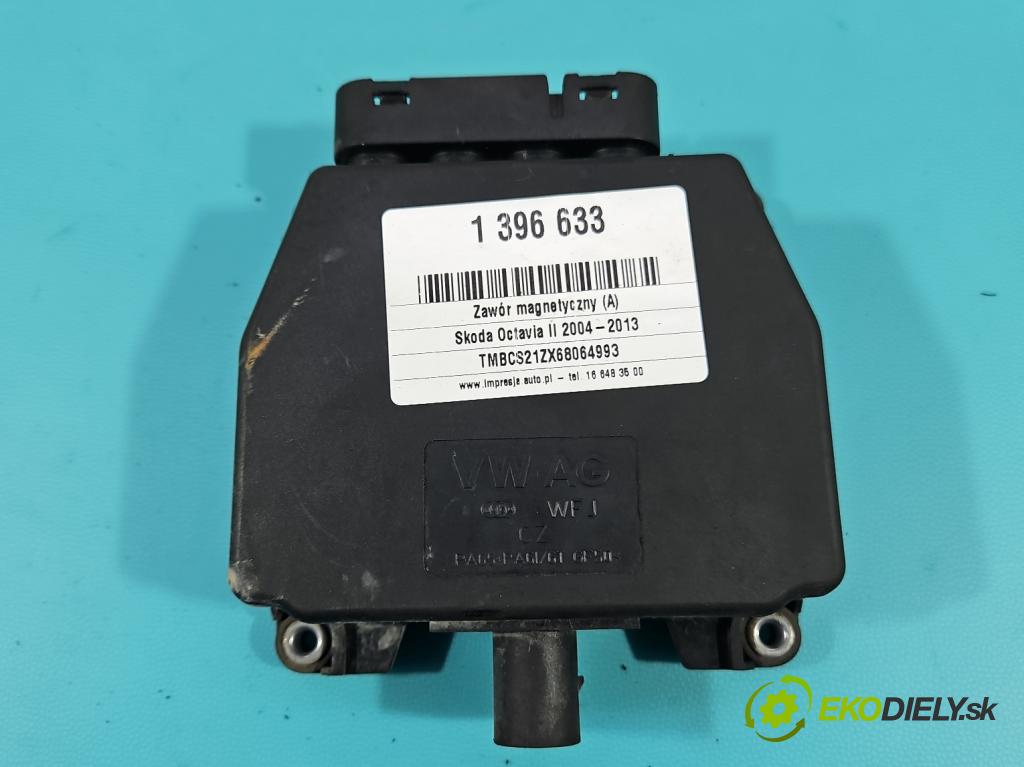 Skoda Octavia II 2004-2013 1.9 tdi 105 HP manual 77 kW 1896 cm3 5- ventil magnetické: 6Q0906625 (Ostatné)