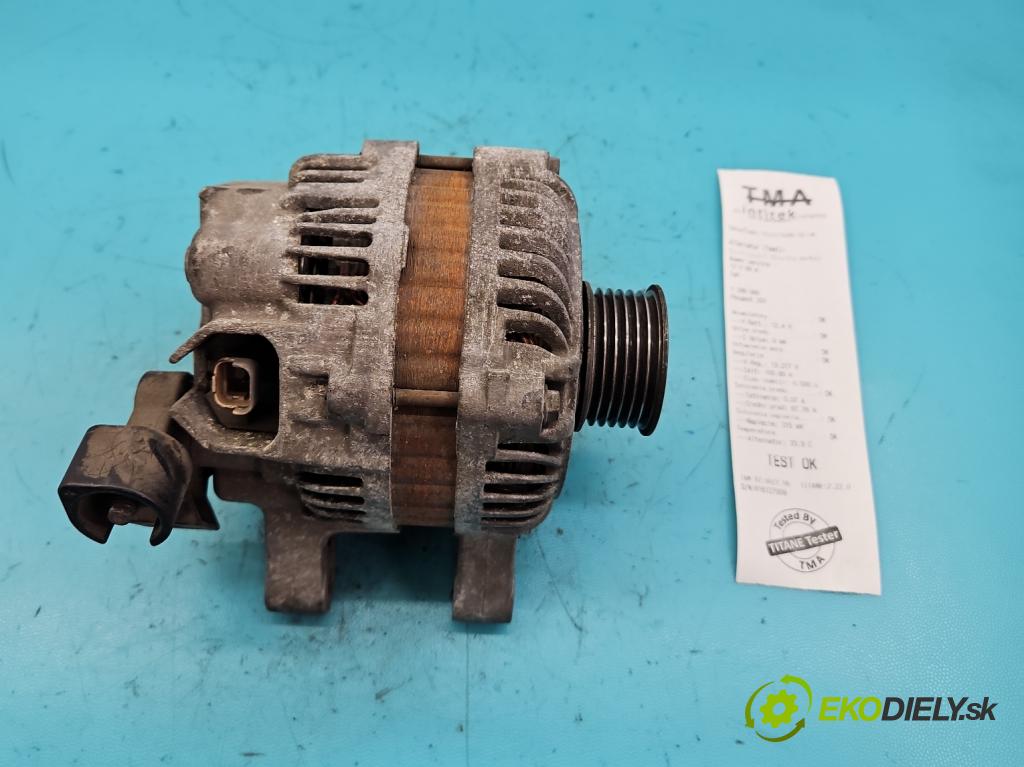 Peugeot 207 1.4 8V 73 HP manual 54 kW 1360 cm3 5- Alternator 9666030280 (Alternátory)