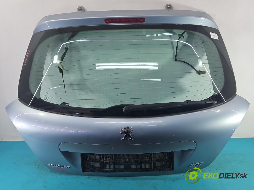 Peugeot 207 1.4 8V 73 hp manual 54 kW 1360 cm3 5- zadní kufrové dveře  (Zadní kapoty)