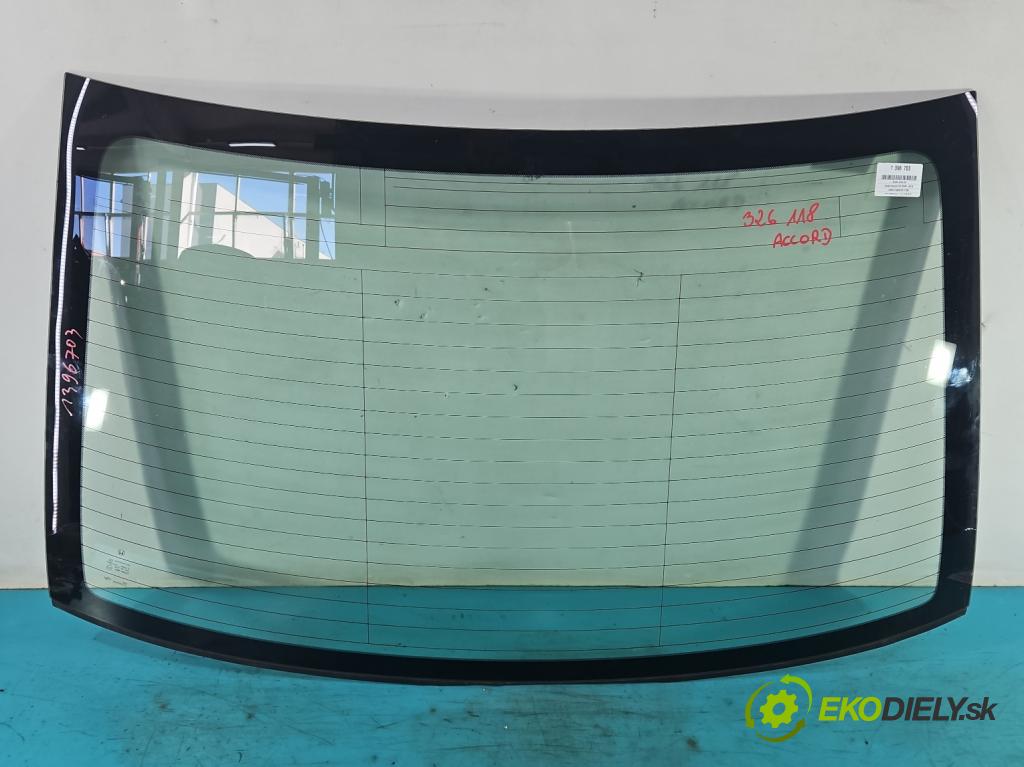 Honda Accord VIII 2008-2015 2.0 VTEC 156 hp automatic 115 kW 1997 cm3 4- sklo zadní  (Okna zadní)