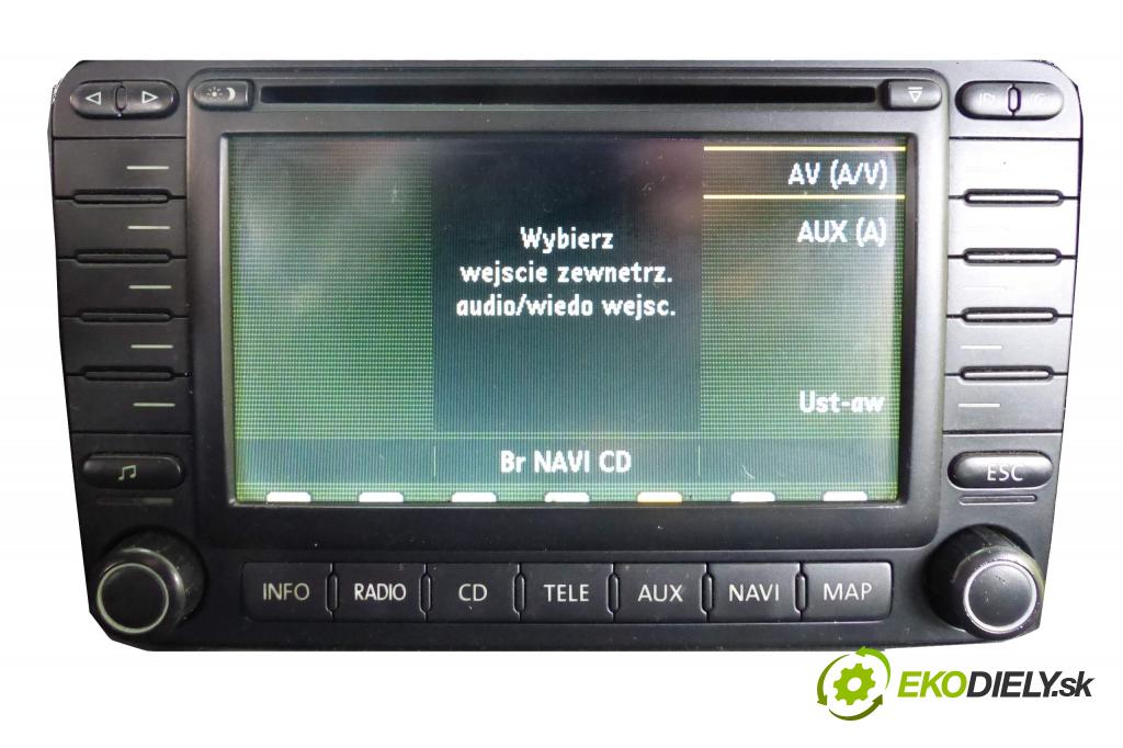 Skoda Octavia II 2004-2013 1.9 TDI 105 HP  77 kW 1900 cm3 5- Radio originál 1Z0035194