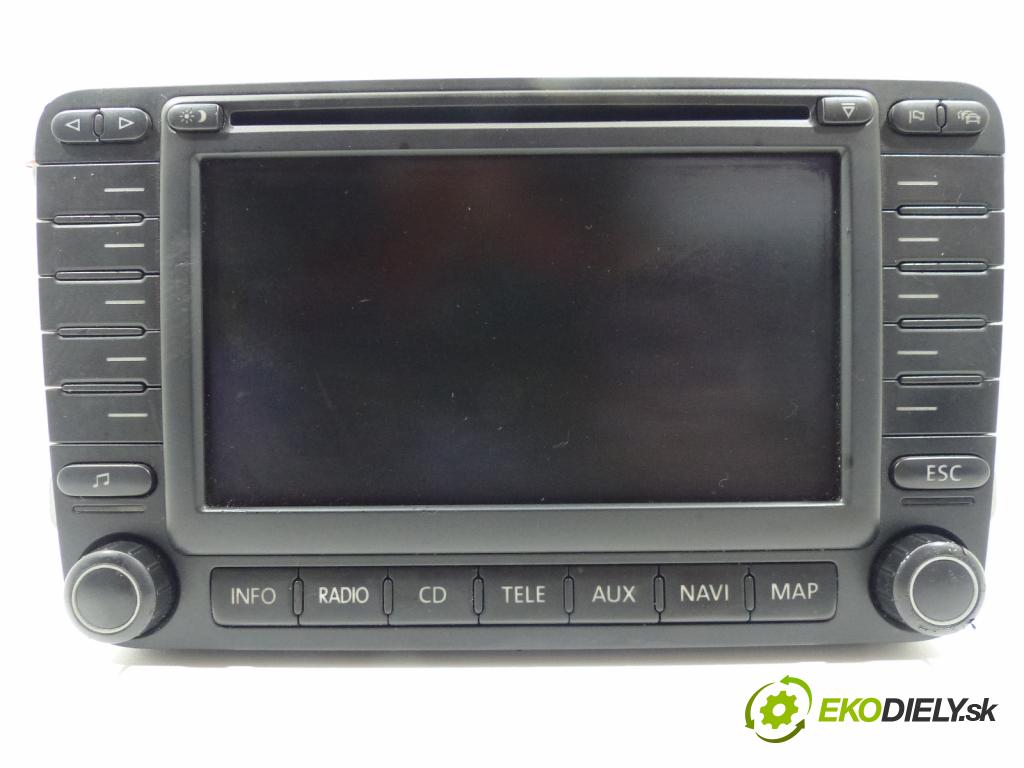 Skoda Octavia II 2004-2013 1.9 TDI 105 HP  77 kW 1900 cm3 5- Radio originál 1Z0035194