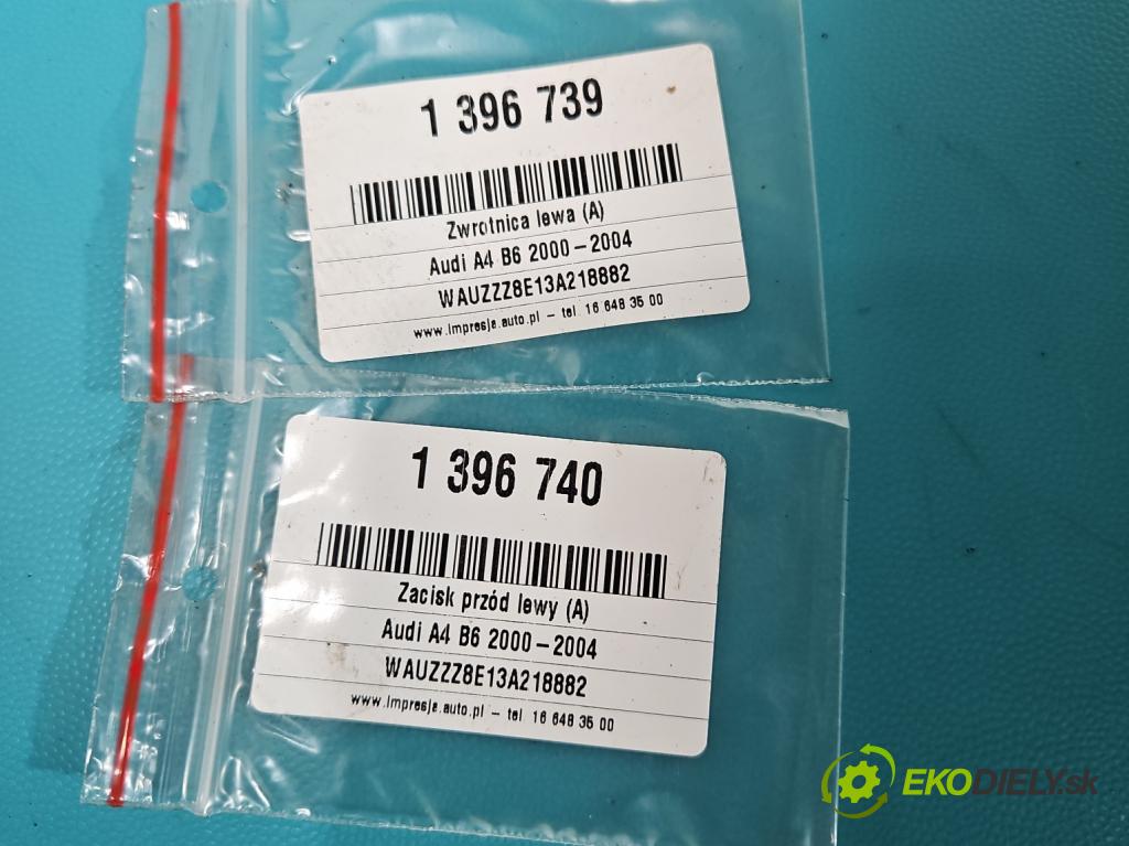 Audi A4 B6 2000-2004 1.6 103 HP manual 76 kW 1595 cm3 4- náboj ľavé  (Náboje)