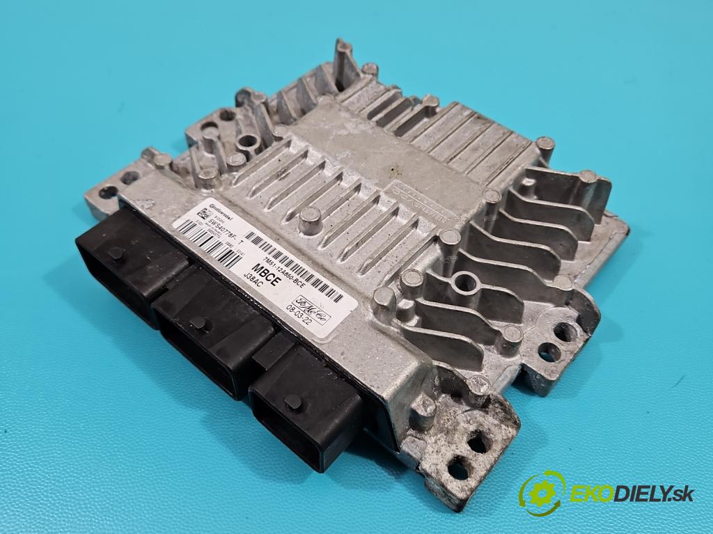 Ford Focus Mk2 2004-2011 1.8 tdci 116 hp manual 85 kW 1753 cm3 4- řídící jednotka motoru 7M51-12A650-BCE