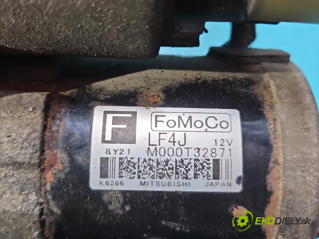 Mazda 6 II GH 2007-2012 2.0 16V 147 HP manual 108 kW 1999 cm3 5- štartér M000T32871 (Štartéry)