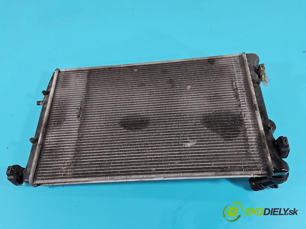 Skoda Fabia I 1999-2007 1.4 16V (BBY) 75 hp manual 55 kW 1390 cm3 5- Chladič vody 6Q0121253R (Chladiče vody)