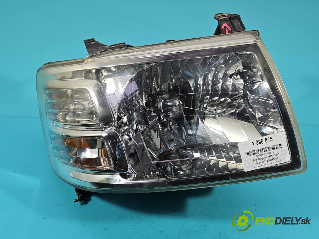 Ford Ranger IV 1998-2011 2.5 tdci 143 HP manual 105 kW 2500 cm3 5- Reflektor: pravý  (Pravé)