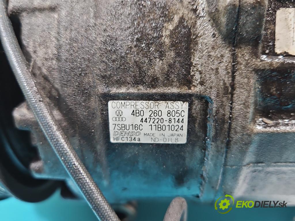 Audi A6 C5 1997-2004 2.5 tdi 150 hp manual 110 kW 2496 cm3 4- Kompresor: klíma 4B0260805C (Kompresory)