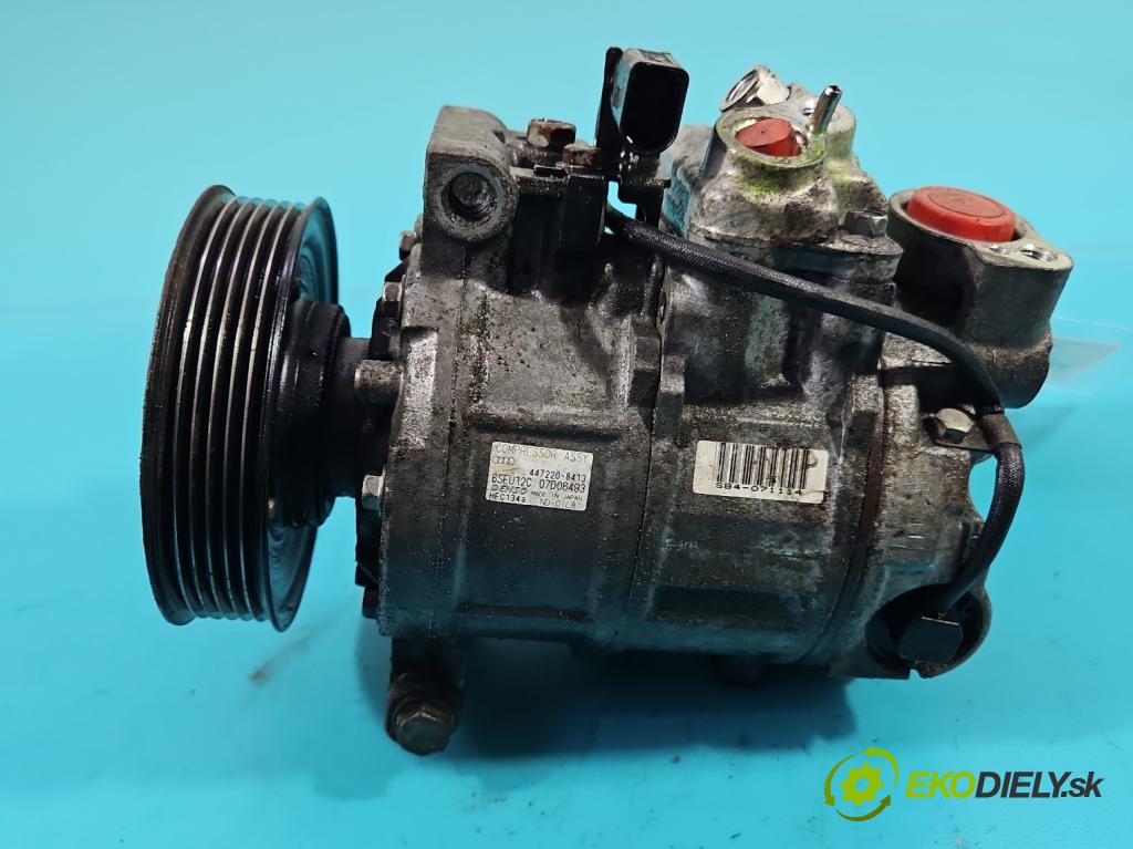 Audi A4 B6 2000-2004 1.6 103 hp manual 76 kW 1595 cm3 4- Kompresor: klíma 447220-8413 (Kompresory)