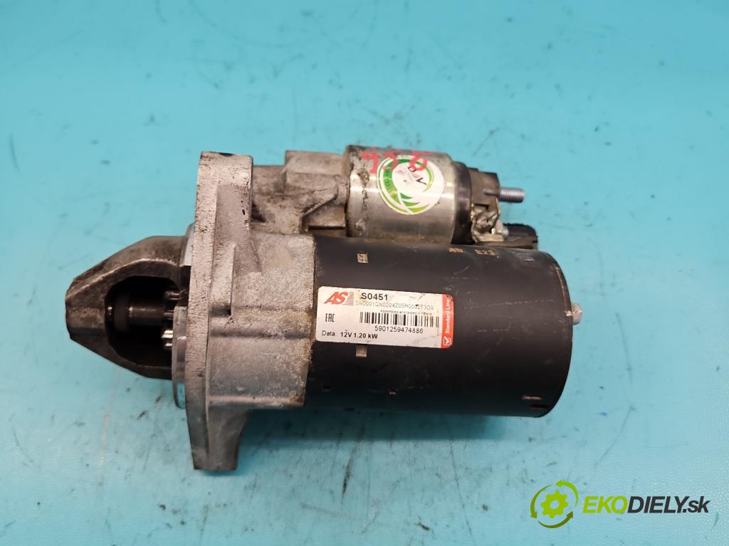 Toyota Corolla E16/E18  2013-2019 1.6 16V 132  HP manual 97 kW 1598 cm3 4- štartér S0451 (Štartéry)