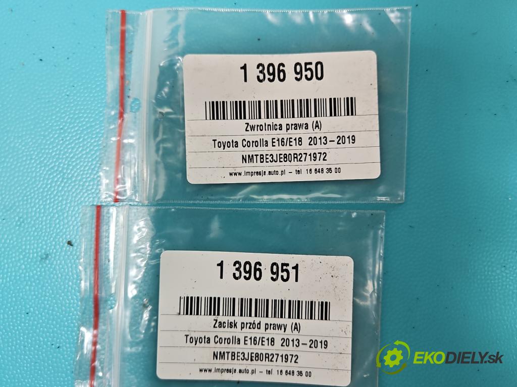 Toyota Corolla E16/E18 2013-2019 1.6 16V 132 HP manual 97 kW 1598 cm3 4- náboj pravé (Náboje)