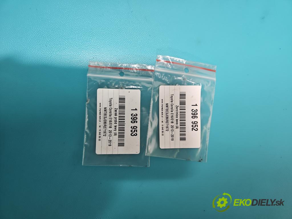 Toyota Corolla E16/E18  2013-2019 1.6 16V 132  HP manual 97 kW 1598 cm3 4- náboj ľavé  (Náboje)