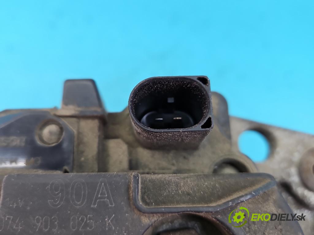 Vw LT II 1996-2006 2.5 tdi 95 HP manual 70 kW 2461 cm3 5- Alternator 074903025K (Alternátory)