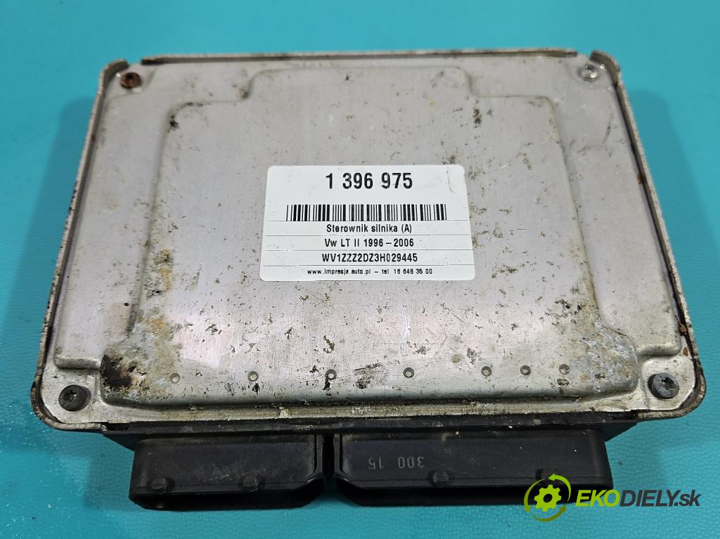 Vw LT II 1996-2006 2.5 tdi 95 HP manual 70 kW 2461 cm3 5- riadiaca jednotka motora 074906018BD