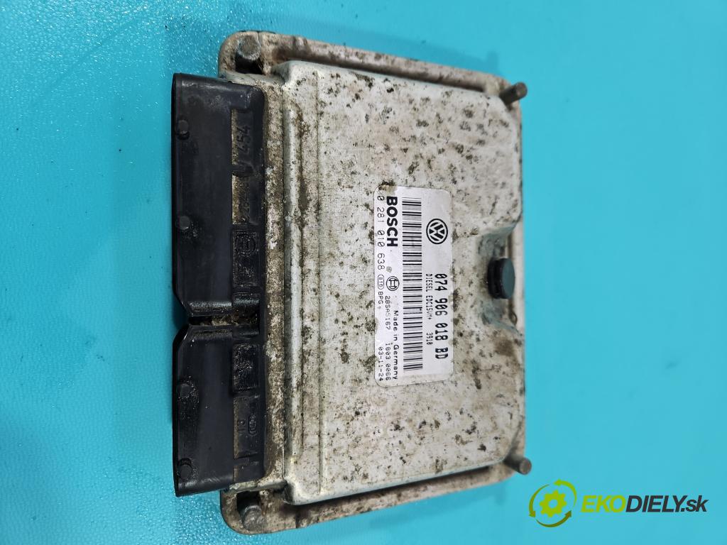 Vw LT II 1996-2006 2.5 tdi 95 HP manual 70 kW 2461 cm3 5- riadiaca jednotka motora 074906018BD