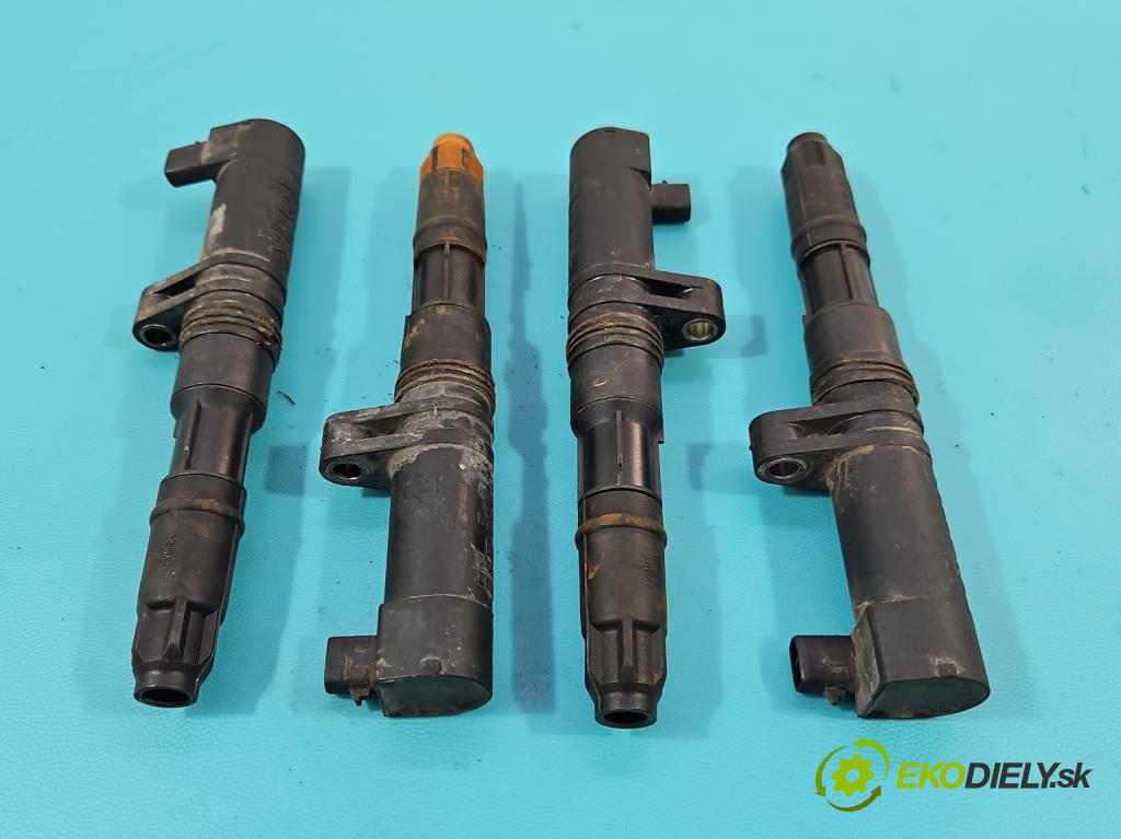 Dacia Logan I 2005-2014 1.6 16V 105 HP manual 77 kW 1598 cm3 5- cievka zapaľovacia 0040100071 (Zapaľovacie cievky, moduly)