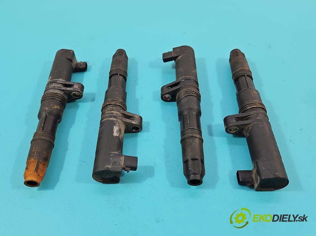 Dacia Logan I 2005-2014 1.6 16V 105 HP manual 77 kW 1598 cm3 5- cievka zapaľovacia 0040100071 (Zapaľovacie cievky, moduly)