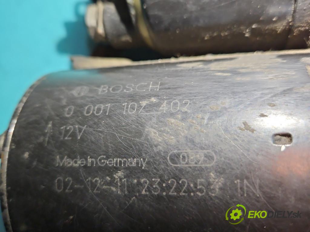 Opel Corsa C 2000-2006 1.0 12V 58 HP manual 43 kW 973 cm3 5- štartér 0001107402 (Štartéry)