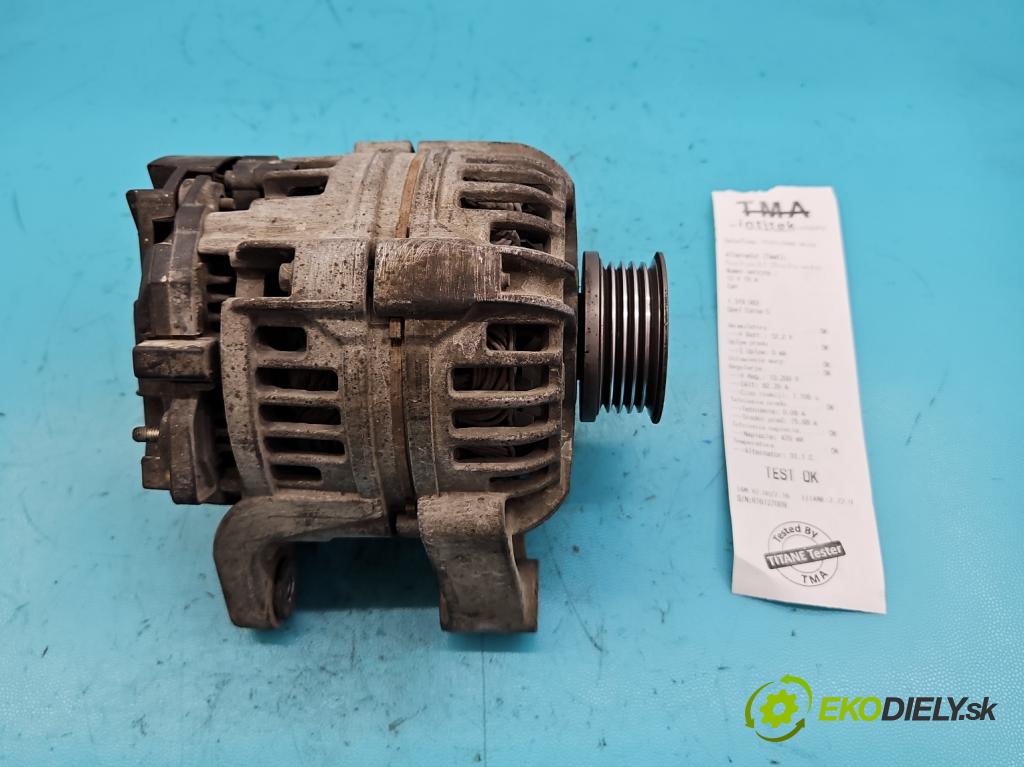 Opel Corsa C 2000-2006 1.0 12V 58 HP manual 43 kW 973 cm3 5- Alternator 24437119 (Alternátory)