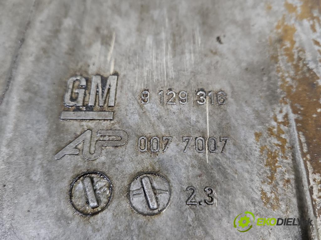 Opel Corsa C 2000-2006 1.0 12V 58 HP manual 43 kW 973 cm3 5- vaňa olejová 9129316 (Olejové vane)