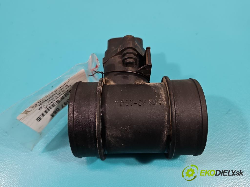 Opel Corsa C 2000-2006 1.0 12V 58 HP manual 43 kW 973 cm3 5- průtokoměr: 0280218031 (Váhy vzduchu)