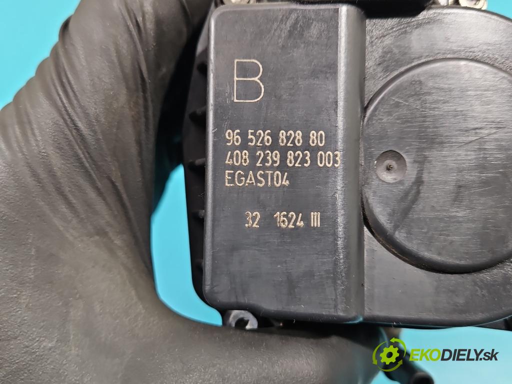 Citroen C8 2002-2014 2.0 16V (EW10J4): 136 HP manual 100 kW 1997 cm3 5- klapka 9652682880 (Škrtiace klapky)