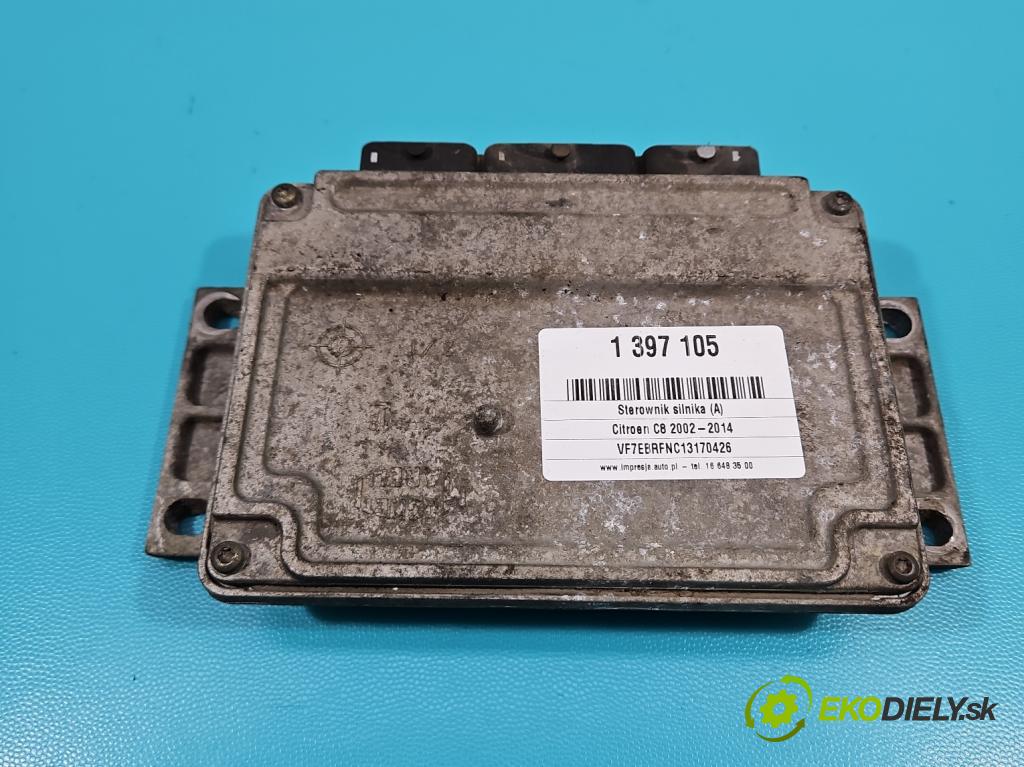 Citroen C8 2002-2014 2.0 16V (EW10J4): 136 HP manual 100 kW 1997 cm3 5- riadiaca jednotka motora IAW6LP1.05