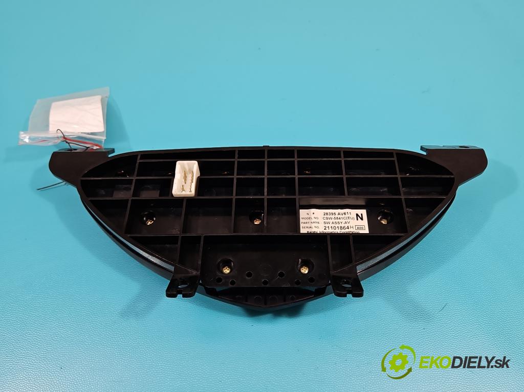 Nissan Primera P12 2001-2007 1.9 dci 120 HP manual 88 kW 1870 cm3 4- panel kúrenia 28395AV611N