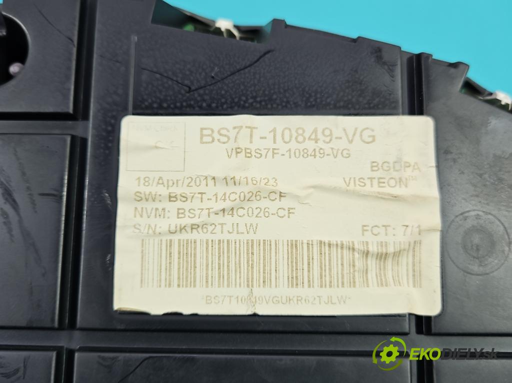 Ford S-max 2.0 tdci 140 HP manual 103 kW 1997 cm3 5- prístrojovka/ budíky BS7T-10849-VG (Prístrojové dosky, displeje)