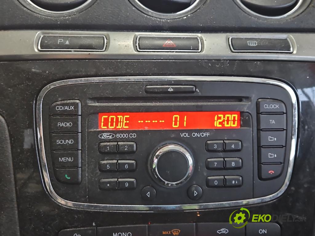 Ford S-max 2.0 tdci 140 HP manual 103 kW 1997 cm3 5- Radio originál BS7T-18C815-AE