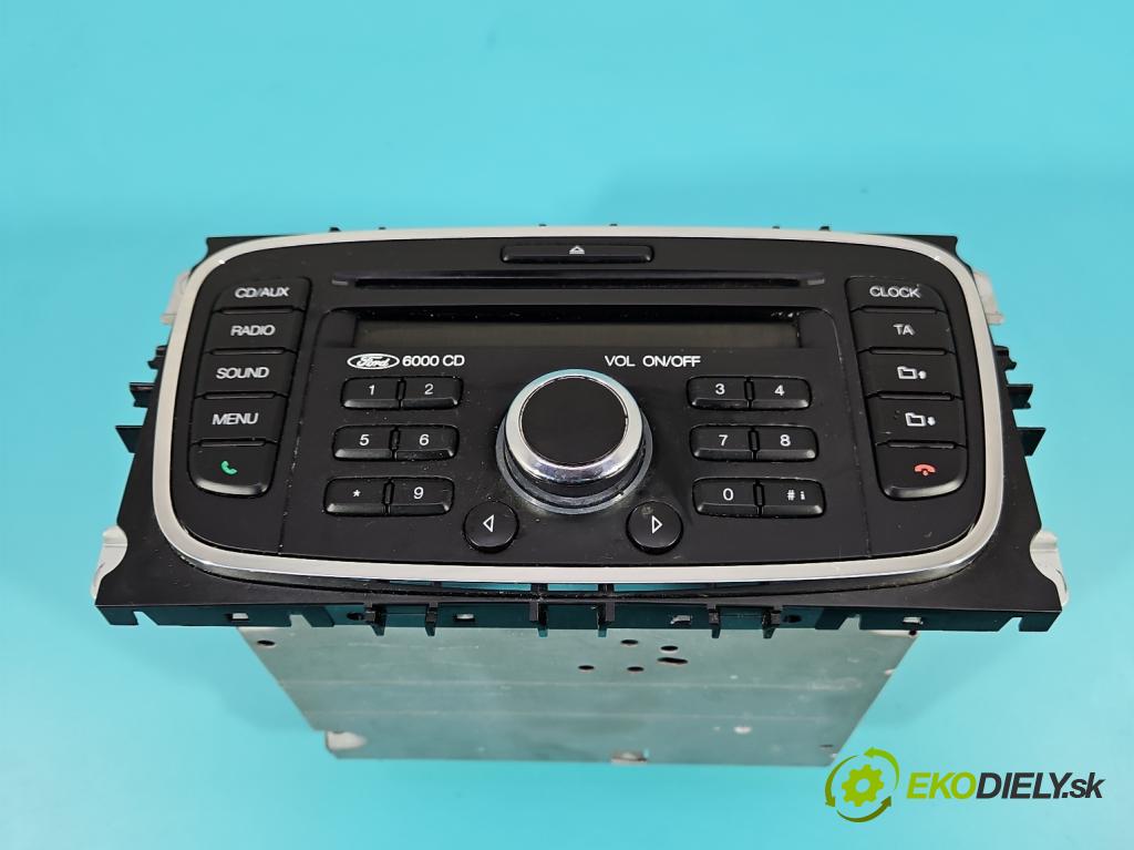 Ford S-max 2.0 tdci 140 HP manual 103 kW 1997 cm3 5- Radio originál BS7T-18C815-AE