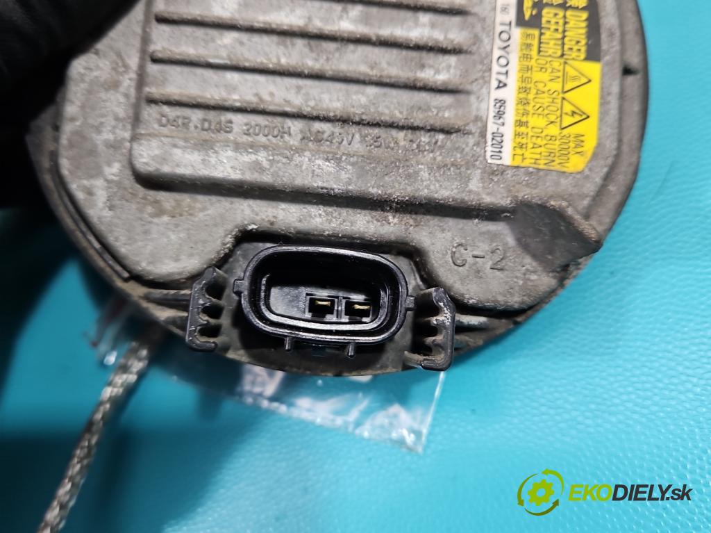 Toyota Avensis III T27 2009-2018 2.0 16V 152KM automatic 112 kW 1987 cm3 5- střídač: xenon 85967-02010 (Riadiace jednotky xenónu)